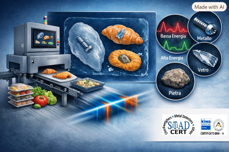 Ispezione X-ray negli alimenti: come funziona davvero e quali sono i suoi limiti