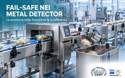 Fail-Safe nei metal detector industriali: perché la posizione della fotocellula fa la differenza